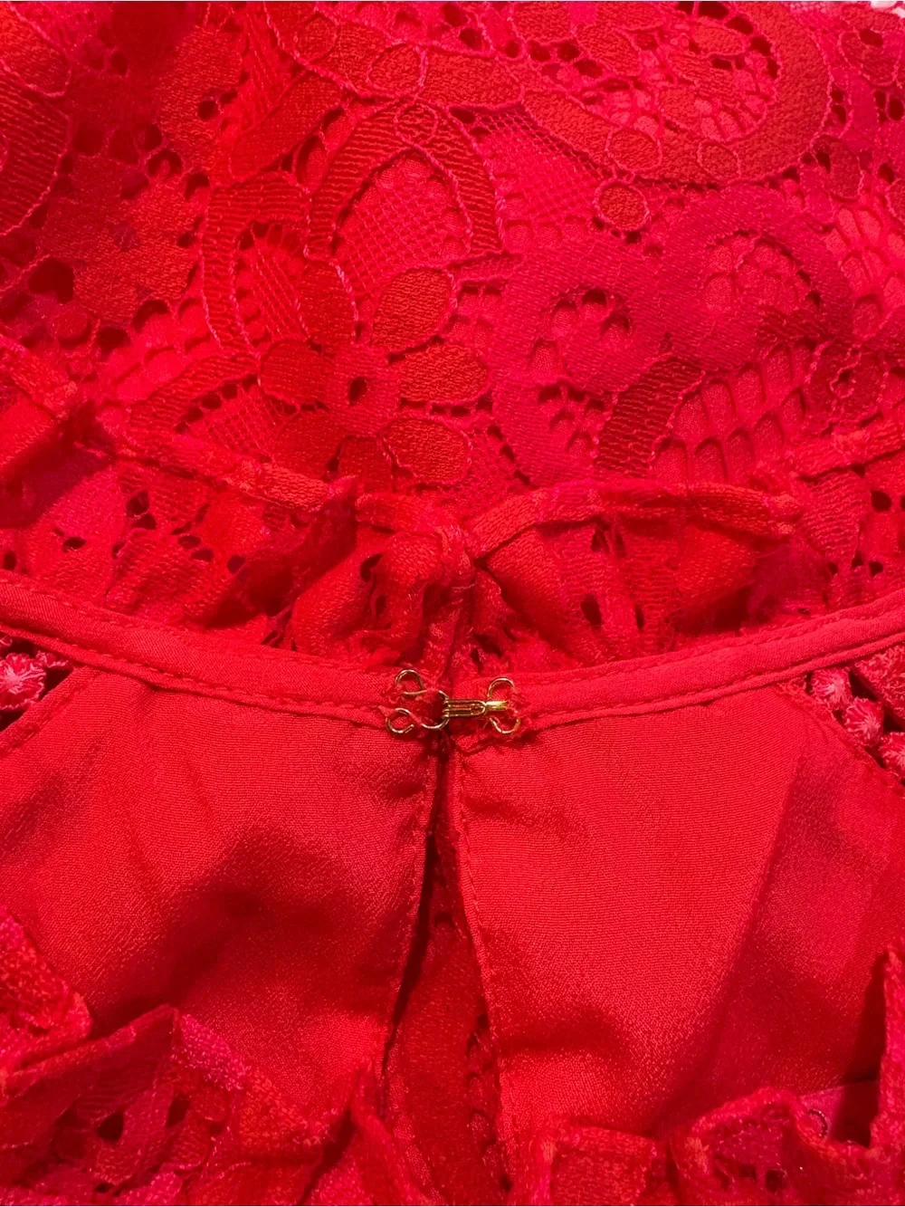 Lilly Pulitzer Averi Lace Top S Ruby Red Pink Puff Sleeve Blouse